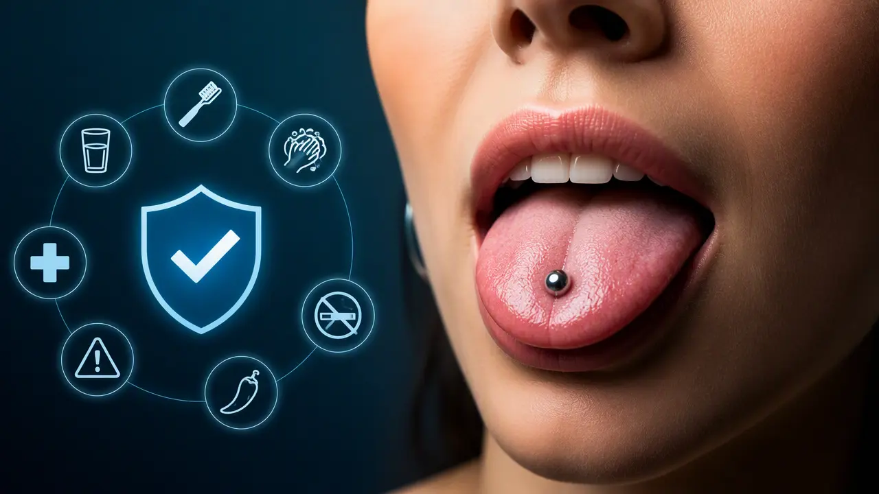 پیرسینگ زبان چه عوارضی دارد؟