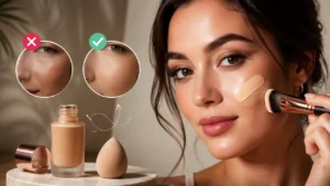 فوندیشن را چگونه استفاده کنیم؟ آموزش صحیح برای داشتن آرایش یکدست