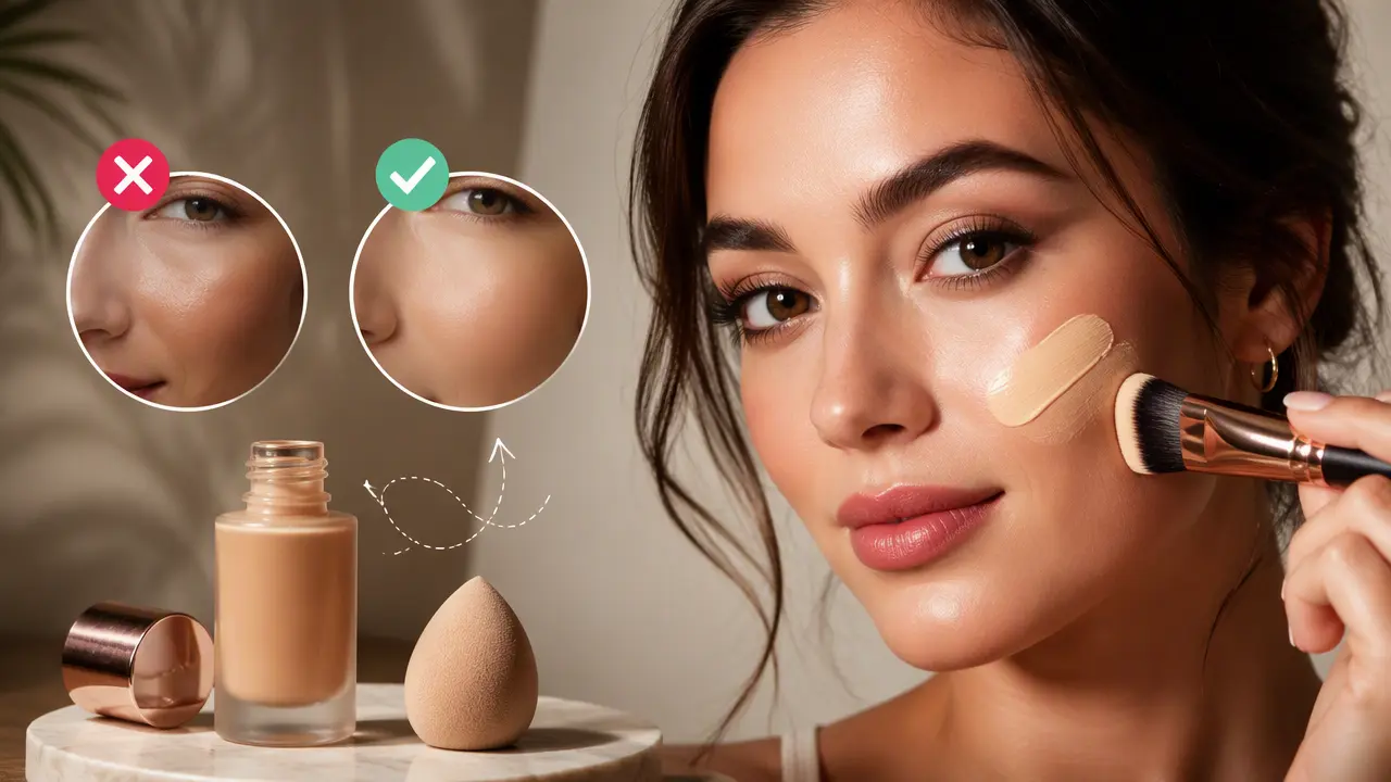 فوندیشن را چگونه استفاده کنیم؟ آموزش صحیح برای داشتن آرایش یکدست
