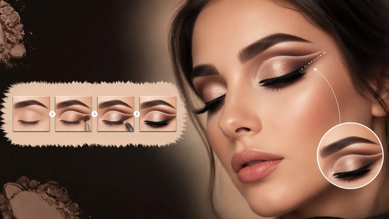 سایه چشم کات کریس چیست؟ آموزش اجرای صحیح برای فرم های مختلف چشم