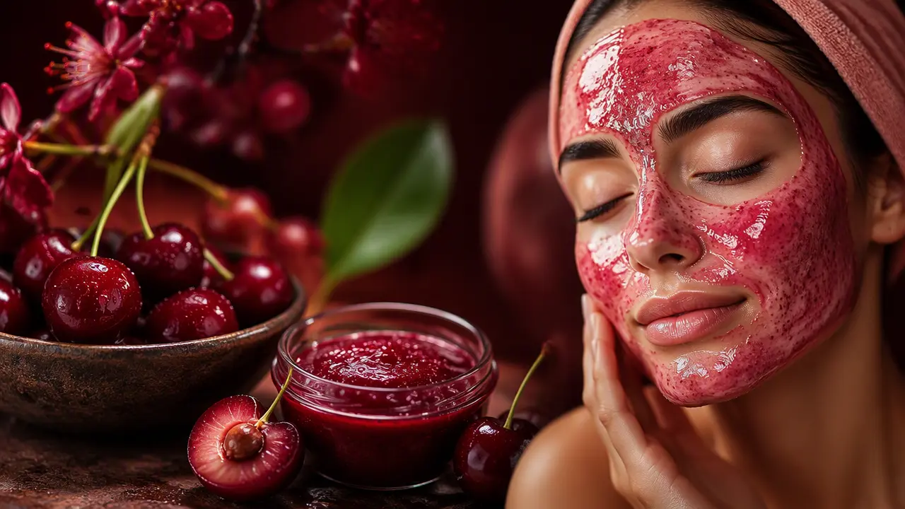 ماسک گیلاس برای چروک صورت