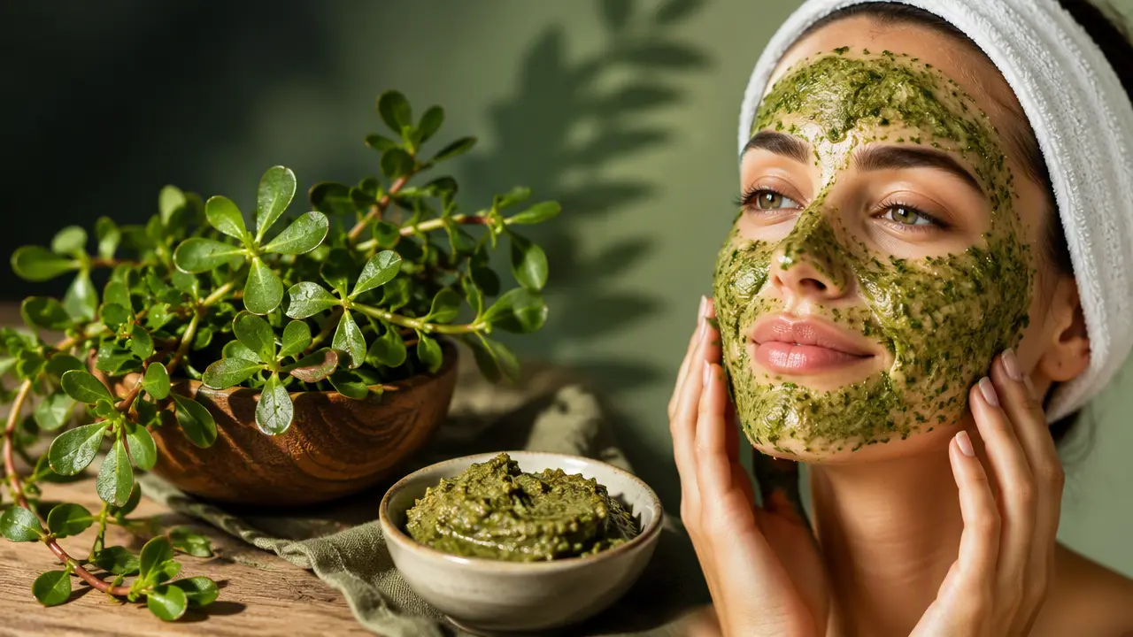 ماسک خرفه برای پوست چه فوایدی دارد؟