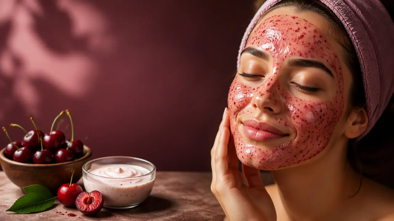 ماسک گیلاس برای چروک صورت