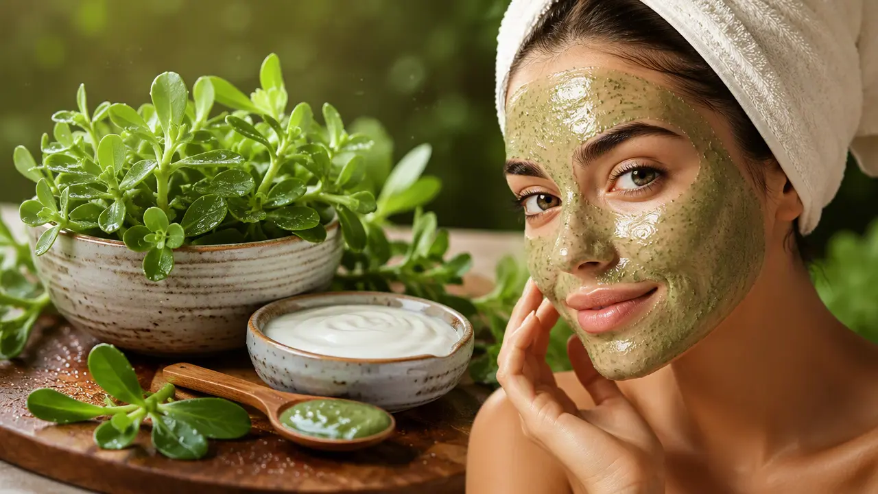 ماسک خرفه برای پوست چه فوایدی دارد؟