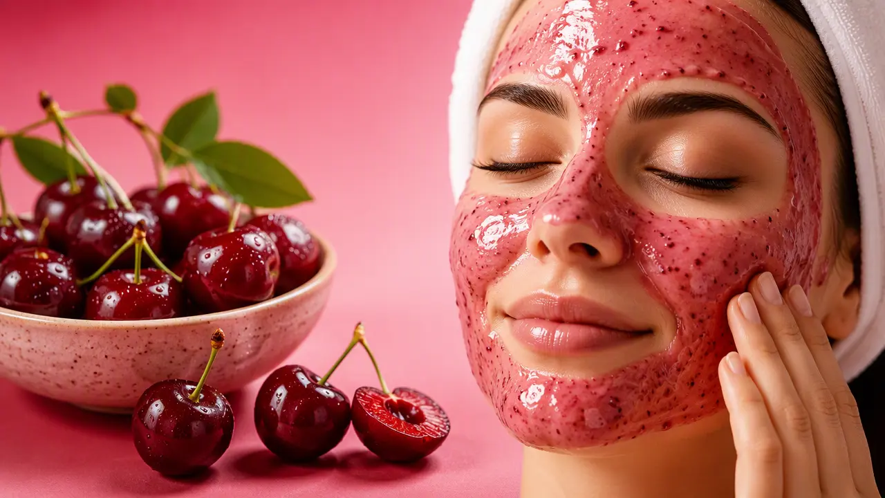 ماسک گیلاس برای چروک صورت