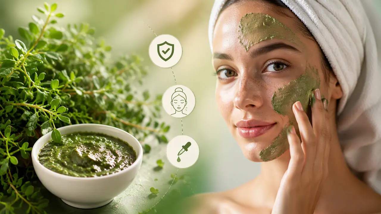 ماسک خرفه برای پوست چه فوایدی دارد؟