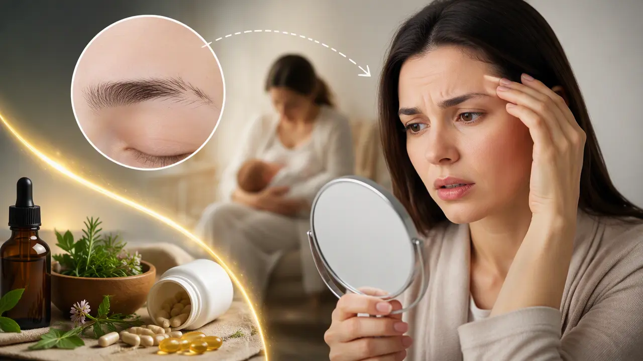 علت ریزش ابرو در شیردهی چیست؟ درمان خانگی و بهترین قرص ها