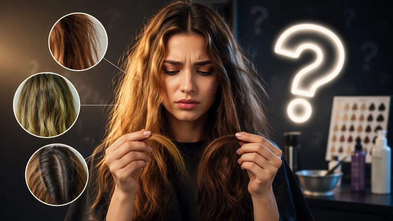 چرا رنگ مو روی بعضی موها نمی نشیند؟