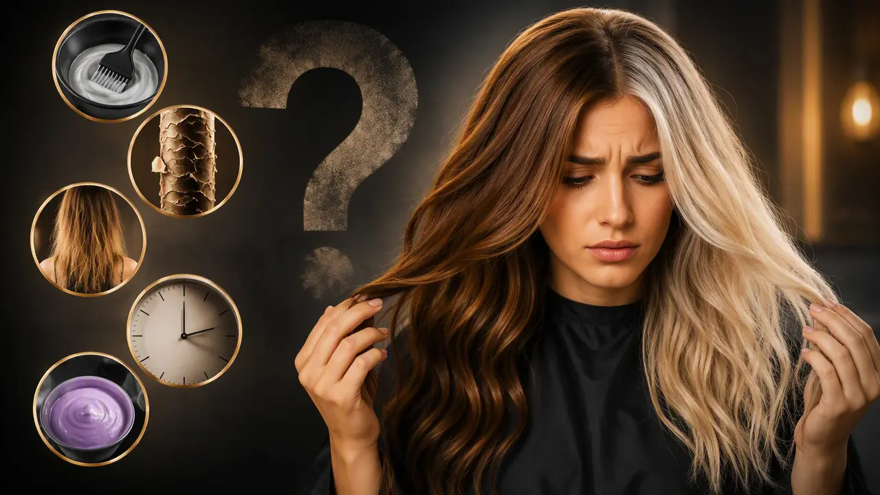 چرا رنگ مو روی بعضی موها نمی نشیند؟