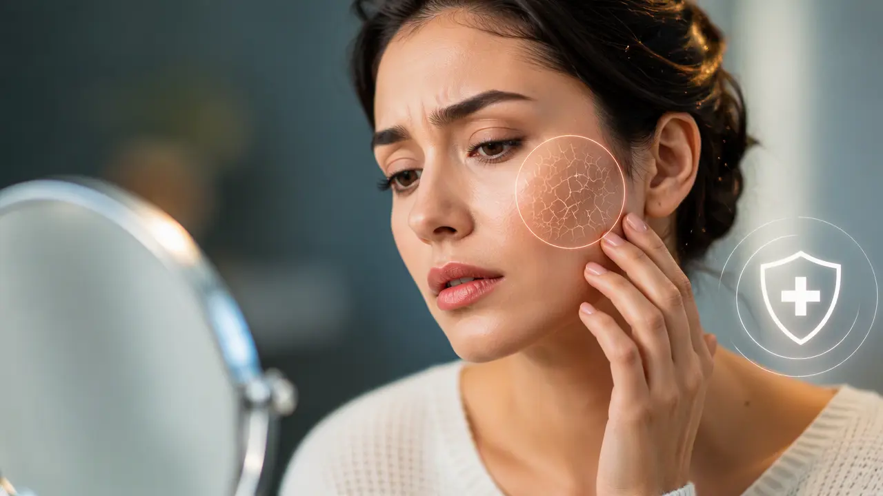 احساس کشیدگی پوست بدن نشانه چیست؟