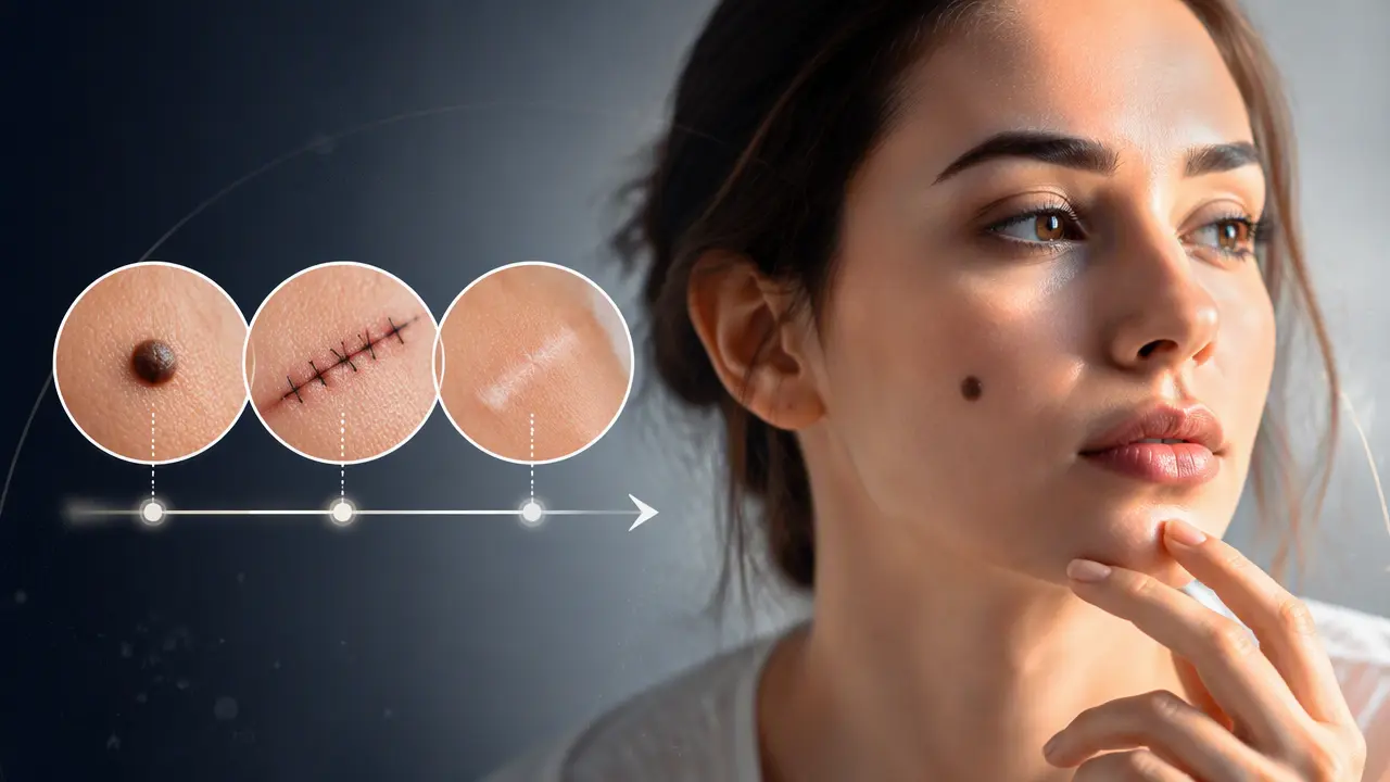 عوارض برداشتن خال صورت و بدن چیست؟ از جای زخم تا تغییر رنگ