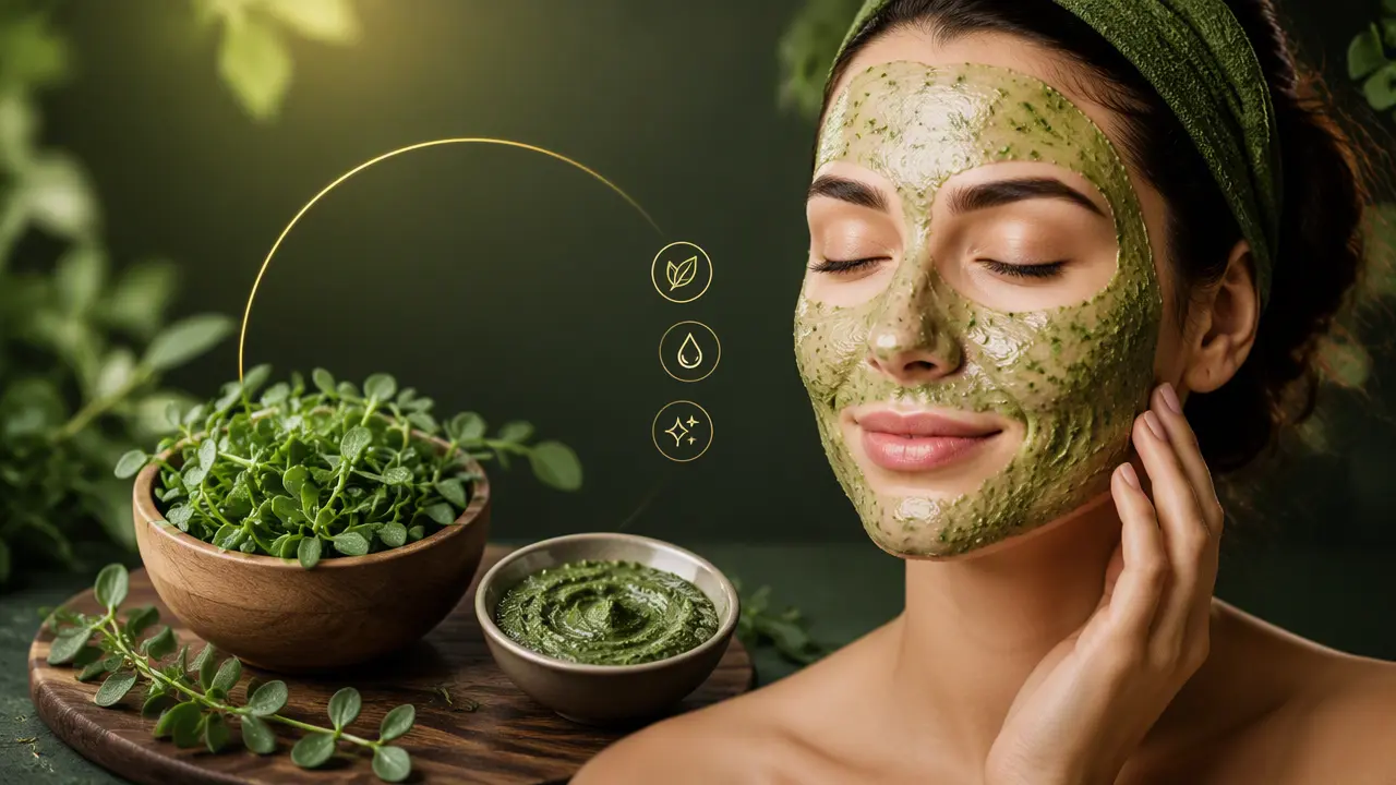 ماسک خرفه برای پوست چه فوایدی دارد؟ روش تهیه و استفاده