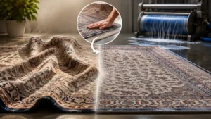 چروک فرش بعد از شستن | رفع و از بین بردن چروک فرش بعد از شستشو