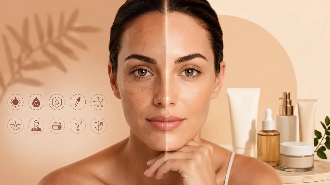 لک های قهوه ای صورت از کجا می آیند؟