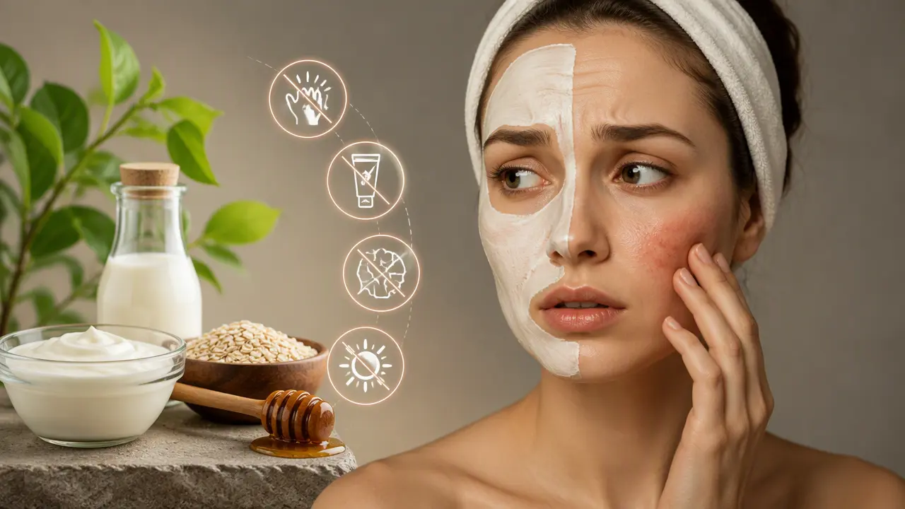 ماسک شیر خشک برای جوانسازی پوست؛ یک مراقبت ساده خانگی