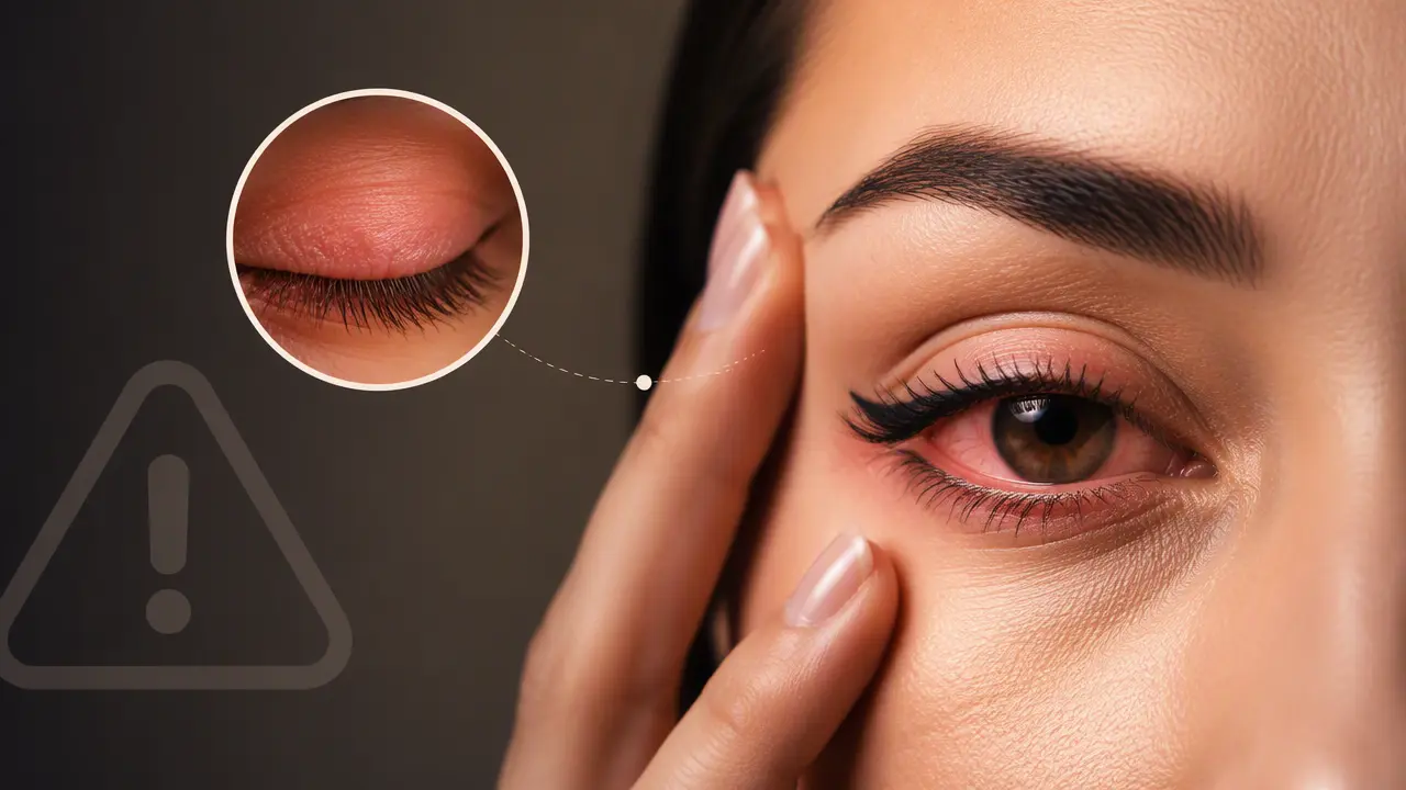 التهاب بعد از تاتو خط چشم از کجا می آید؟