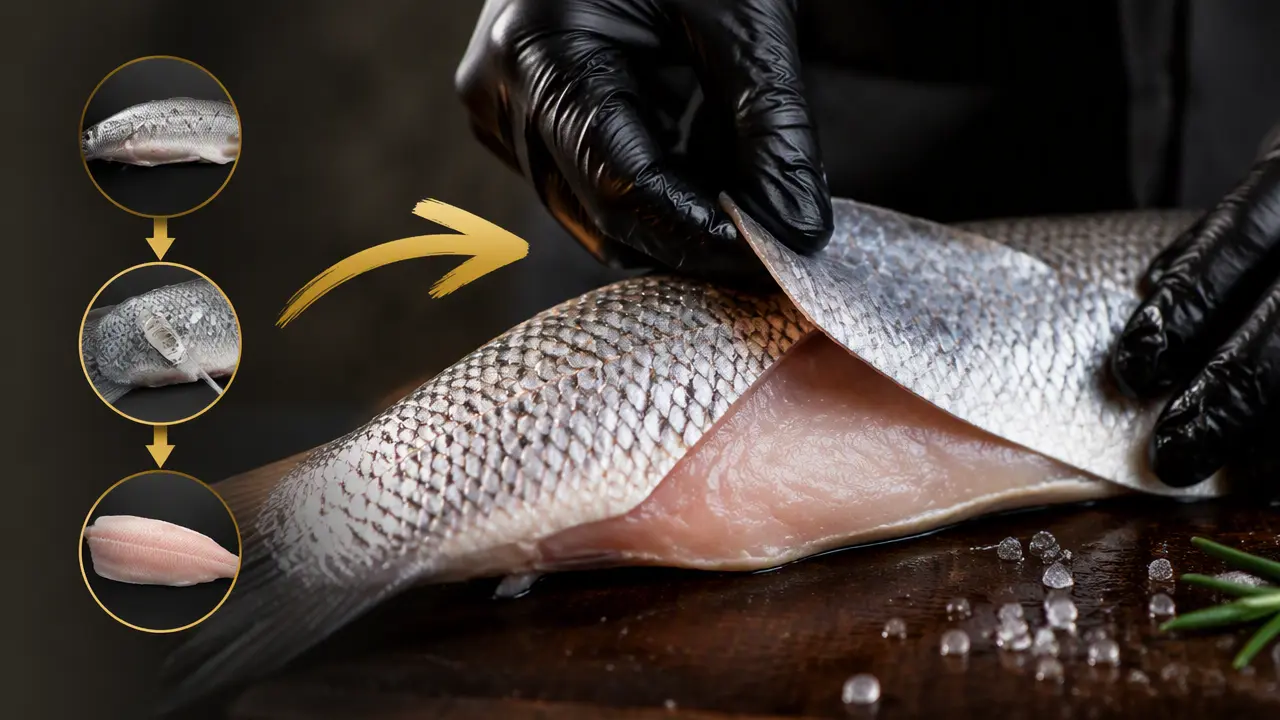 پوست ماهی را چگونه جدا کنیم؟ طریقه جدا کردن پوست ماهی با روش های ساده