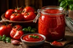 طرز تهیه سس گوجه فرنگی خانگی با رب و گوجه تازه با ماندگاری بالا به سبک بازاری