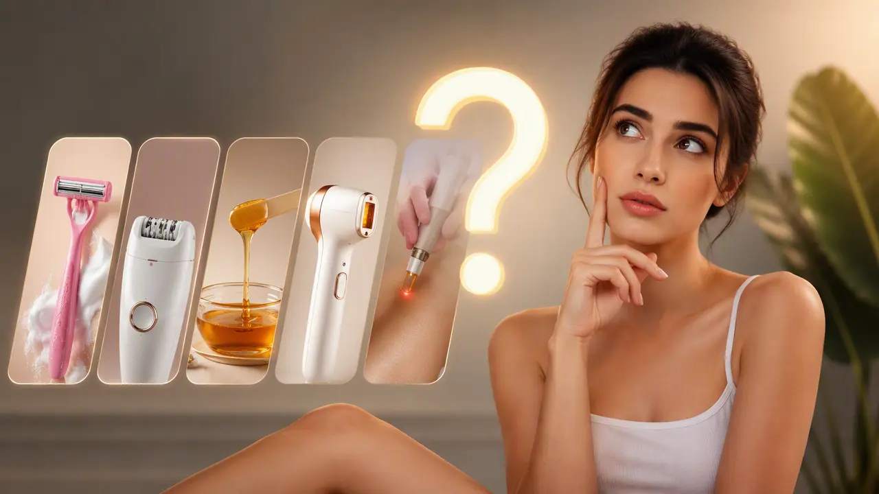 بهترین روش از بین بردن موهای زائد چیست؟