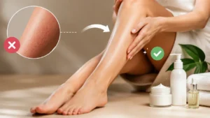 چطور بعد از اپیلاسیون بدن از قرمزی و جوش های پوستی جلوگیری کنیم؟