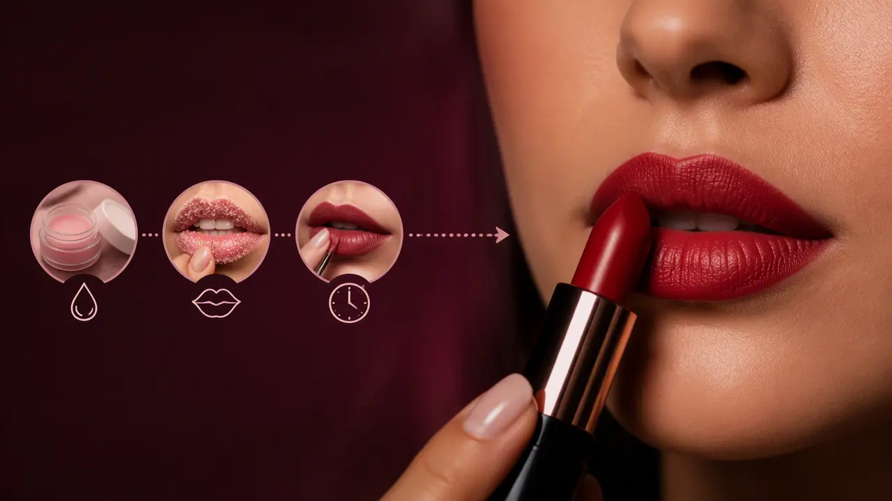 چگونه ماندگاری رژلب را بیشتر کنیم؟