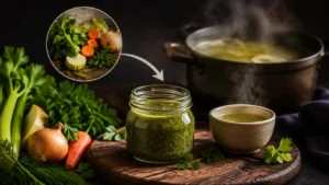 طرز تهیه عصاره سبزیجات خانگی و نحوه استفاده آن در انواع غذاها