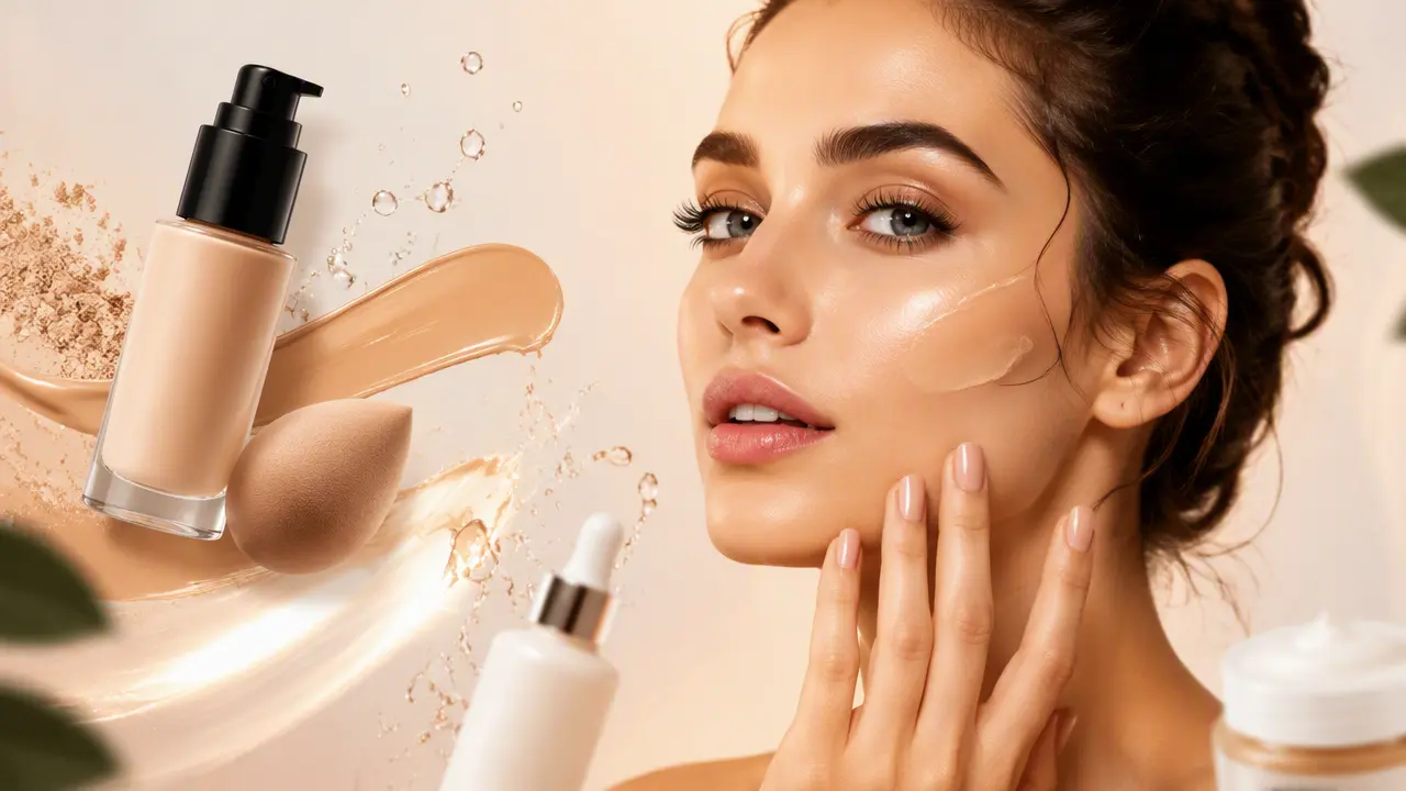 چگونه از ماسیدن کرم پودر روی پوست جلوگیری کنیم ؟