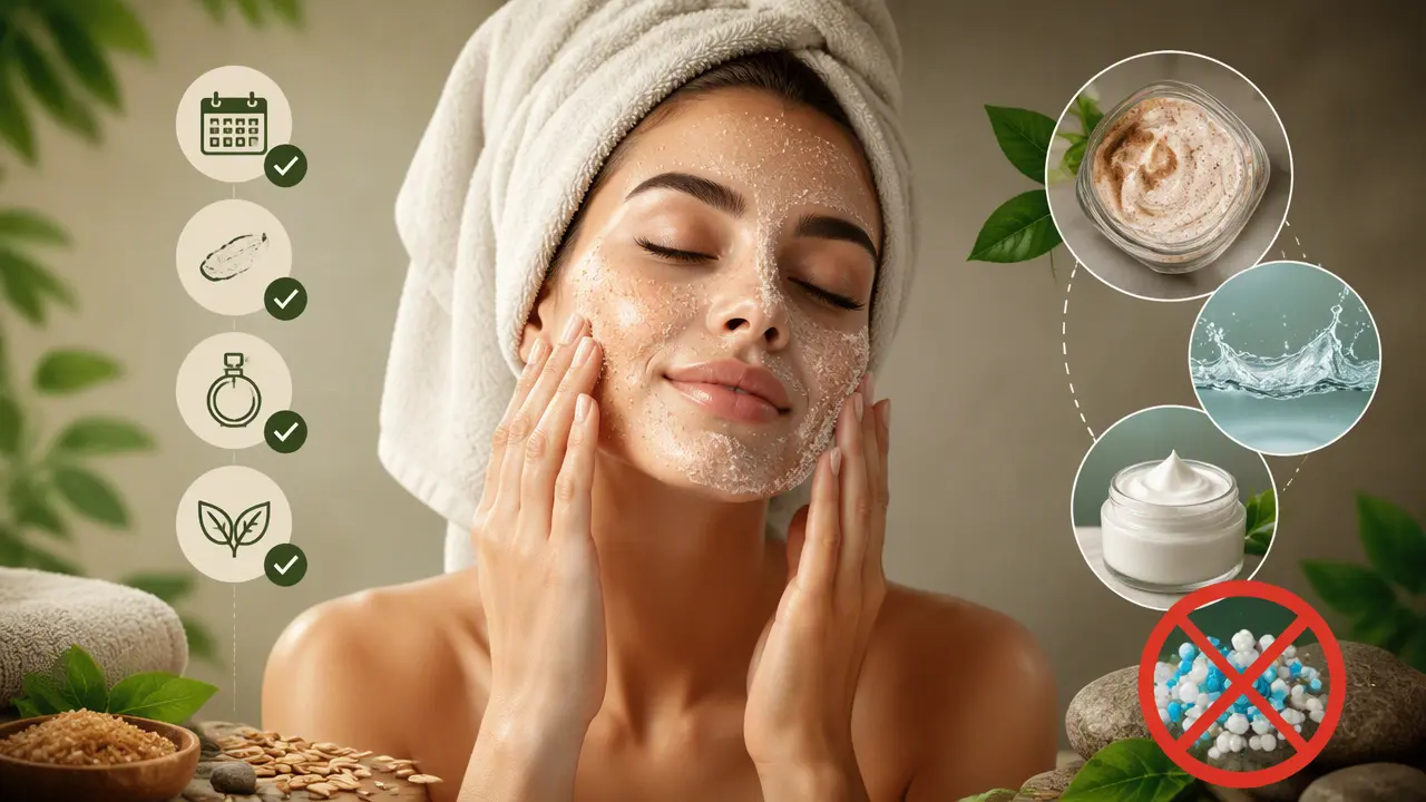بهترین اسکراب بدن و صورت برای انواع پوست