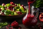 طرز تهیه سس انار خانگی ترش و شیرین برای انواع سالاد کاهو و اسفناج