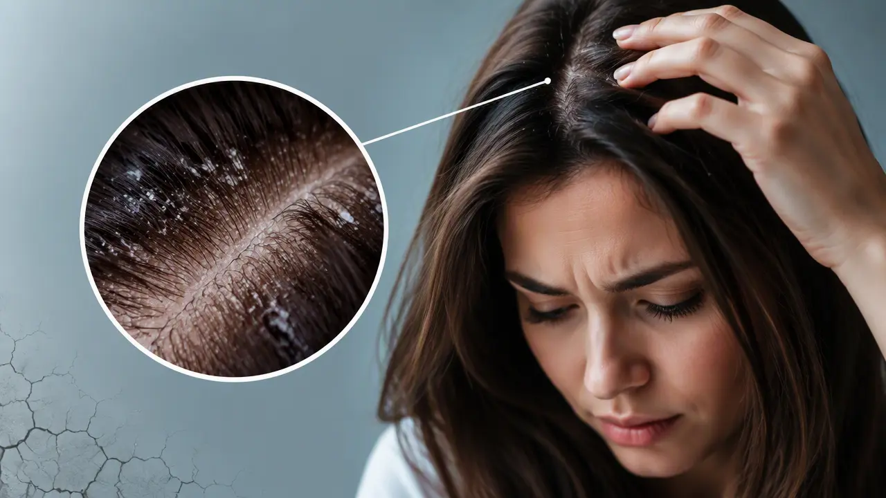 خشکی پوست سر نشانه چیست؟