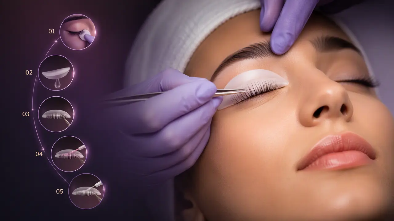 چگونه در خانه مژه ها را لیفت کنیم؟