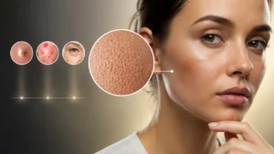 منافذ باز پوست نشانه چیست؟ از چربی پوست تا جای جوش و افزایش سن