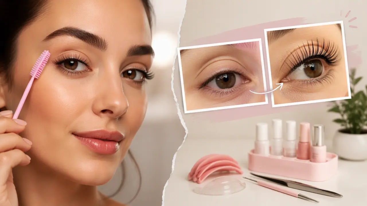 چگونه در خانه مژه ها را لیفت کنیم؟ وسایل لازم و مراحل انجام کار