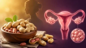 خواص بادام زمینی برای تخمدان زنان و رفع تنبلی تخمدان + میزان مصرف