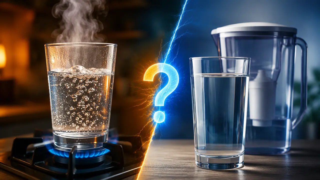 آب تصفیه شده یا جوشیده؟