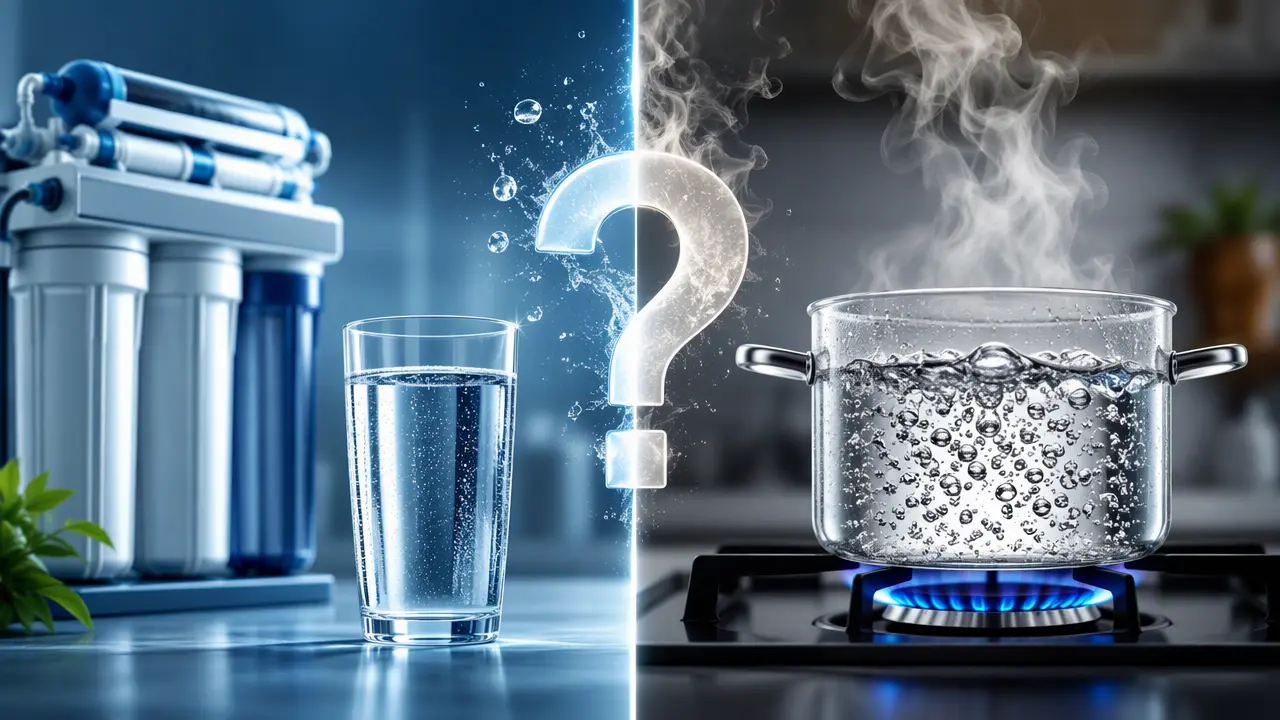 آب تصفیه شده یا جوشیده؟