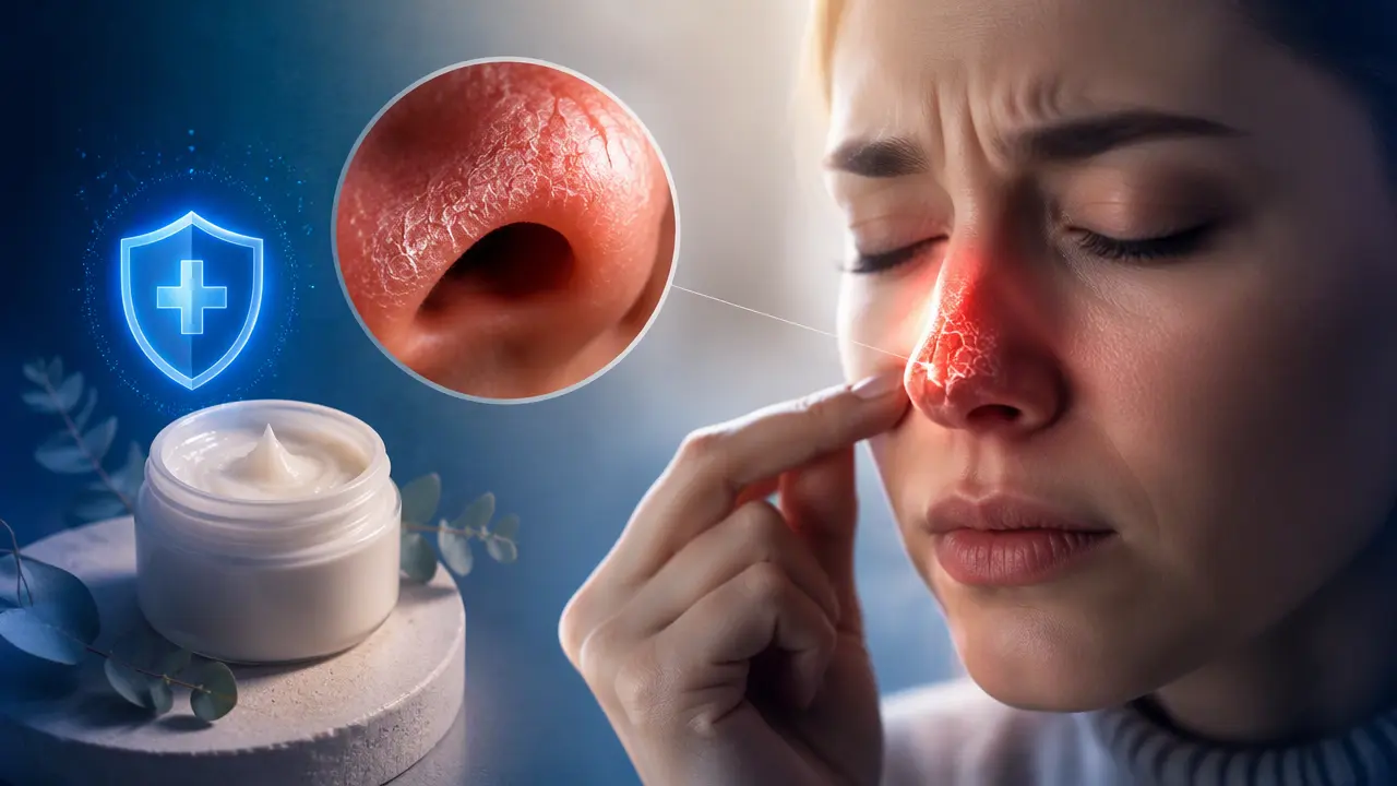 علت خشکی داخل بینی | بهترین پماد برای خشکی داخل بینی + برای خشکی داخل بینی چی خوبه؟
