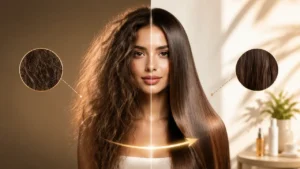 چگونه موهای وز و خشک را صاف کنیم؟ | برای صاف شدن موهای وز چه کنیم؟