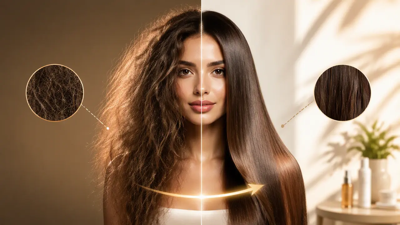 چگونه موهای وز و خشک را صاف کنیم؟ | برای صاف شدن موهای وز چه کنیم؟