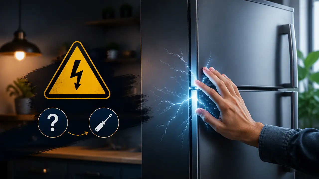 رفع برق گرفتگی بدنه یخچال؛ علت چیست و چگونه آن را برطرف کنیم؟