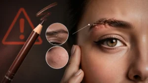 مداد ابرو چه ضررهایی دارد؟ بررسی عوارض استفاده مداوم و نادرست