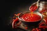 طرز سس چیلی تای قرمز تند و شیرین رستورانی با فلفل تازه و عسل
