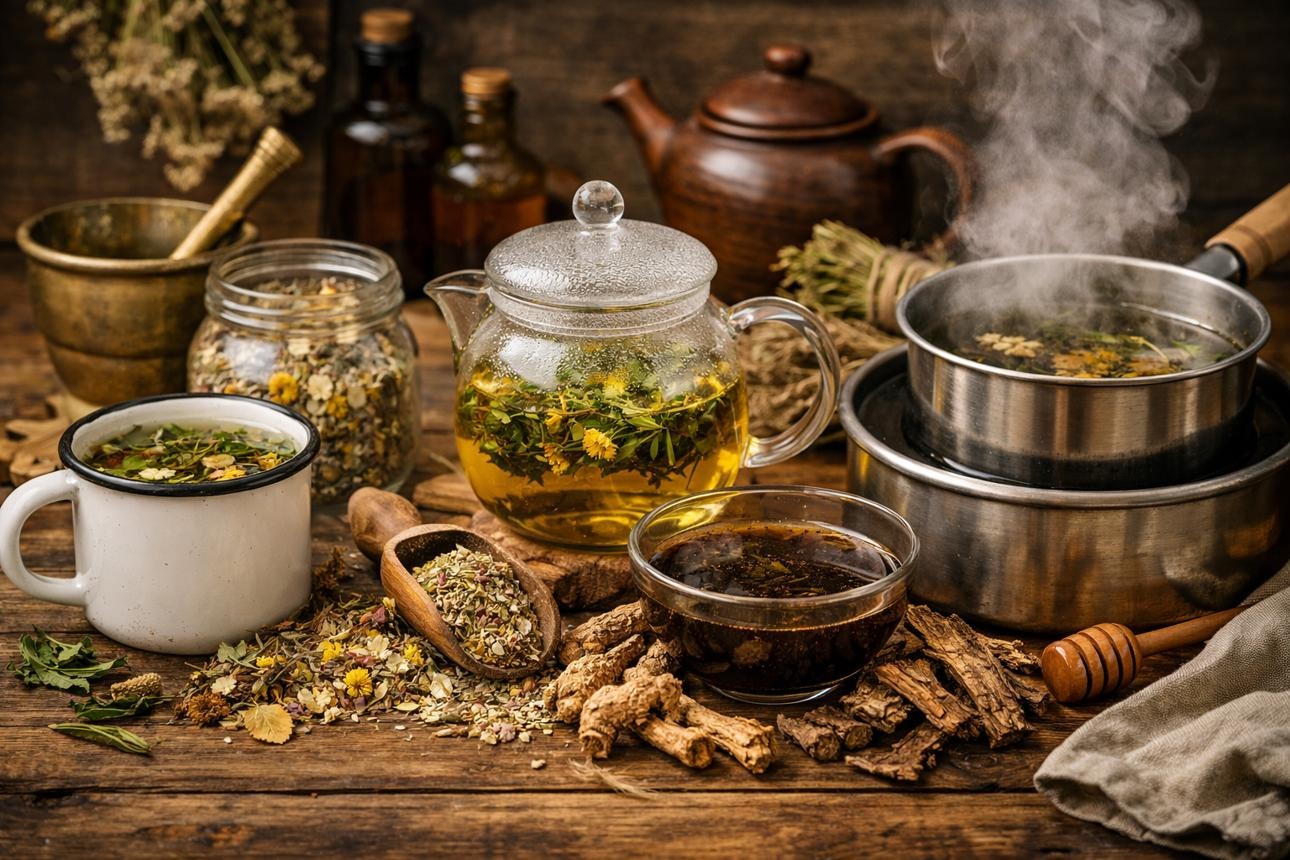 عرقیات مفید برای غلظت خون