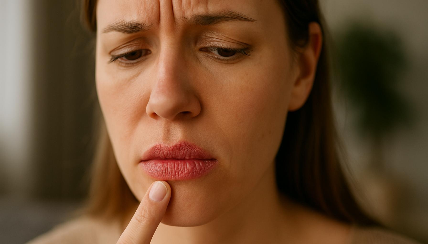 علت سوزش لب بالایی و پایینی چیست؟