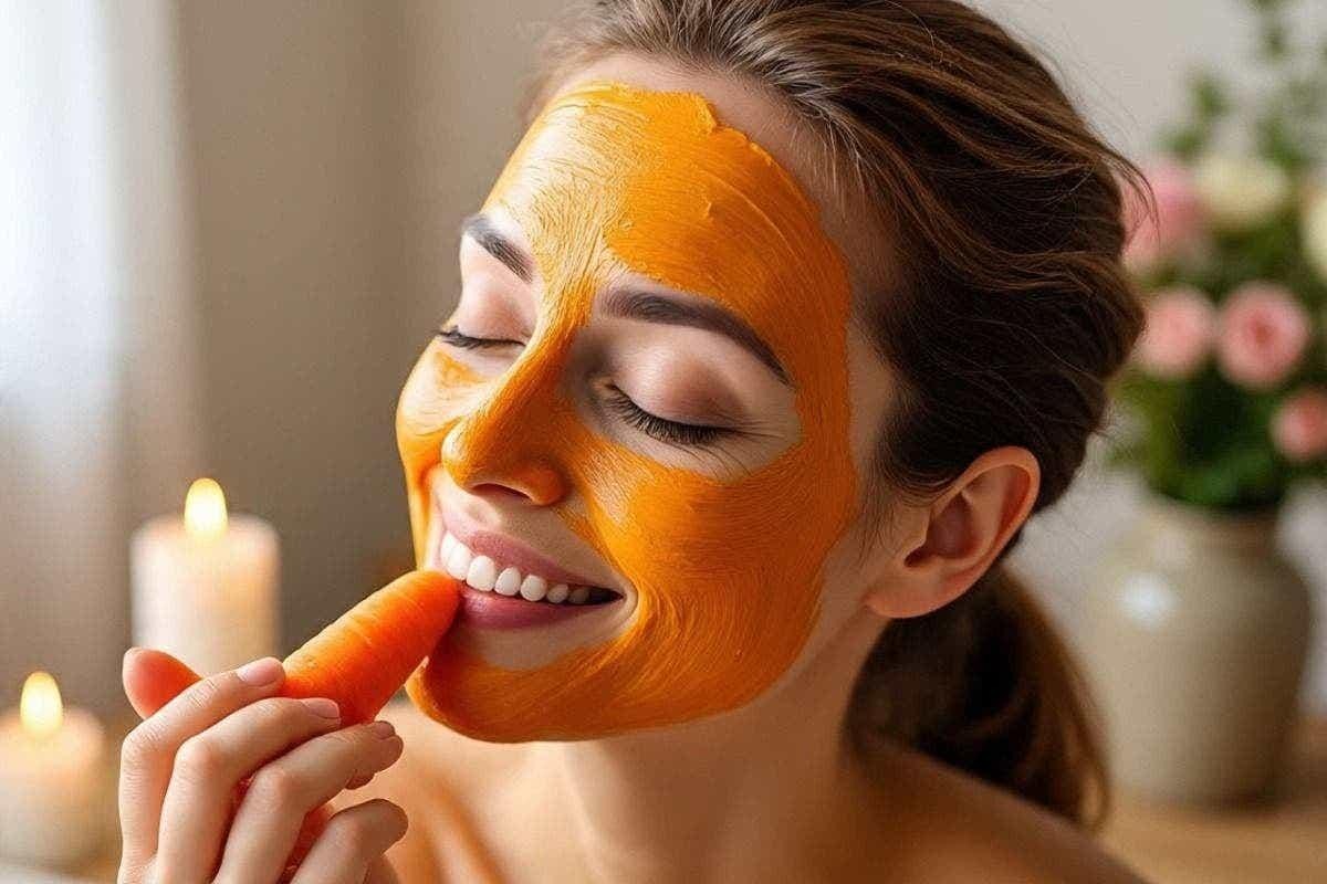 طرز تهیه ماسک هویج برای روشن شدن پوست