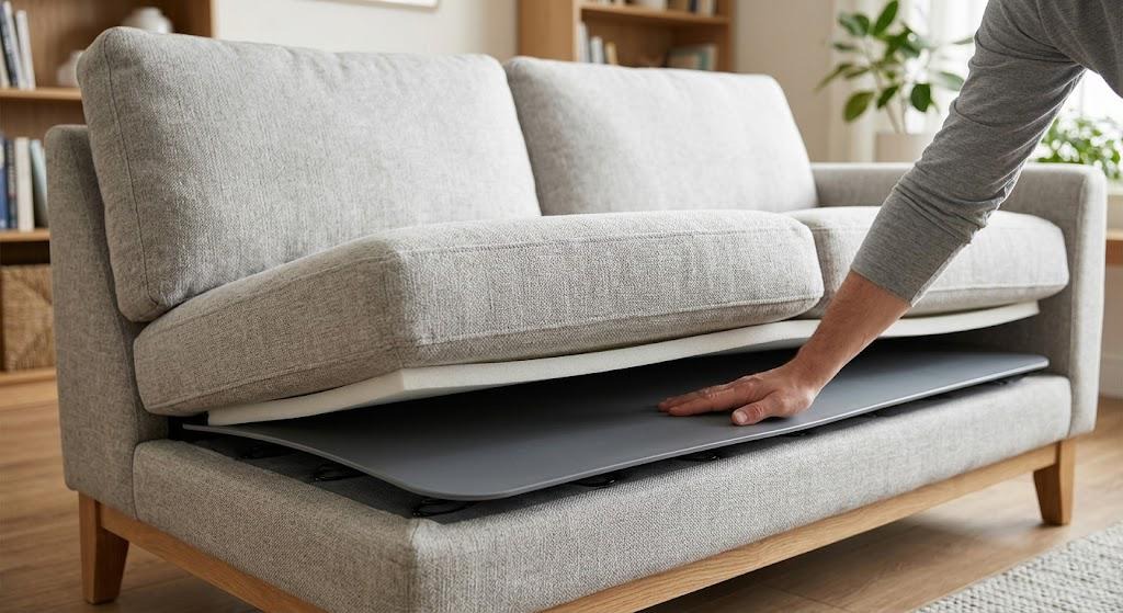 چگونه فرورفتگی مبل را درست کنیم؟ 