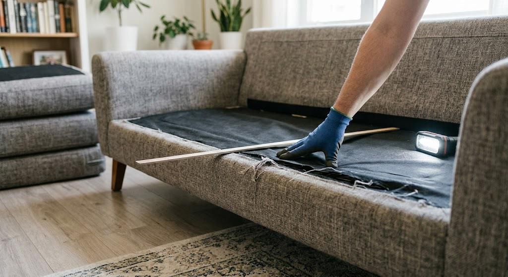چگونه فرورفتگی مبل را درست کنیم؟ 