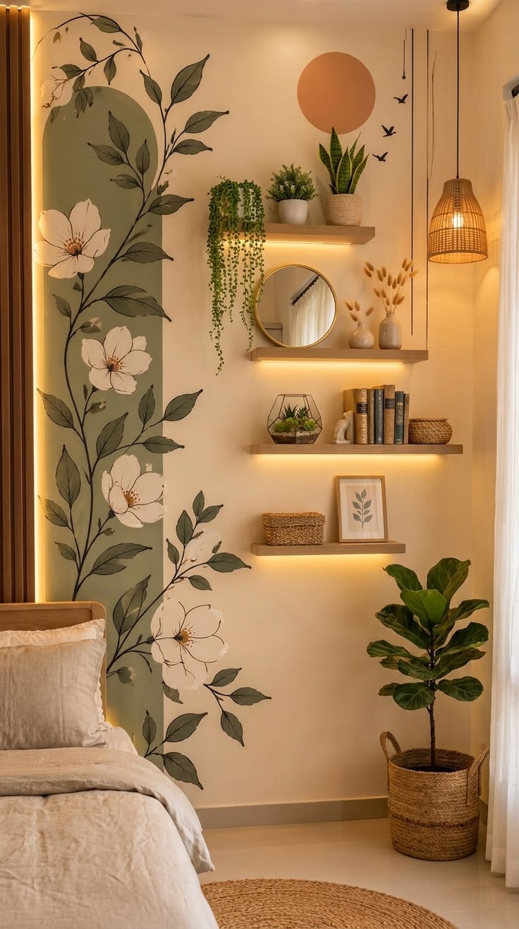 ایده نقاشی پینترستی برای اتاق