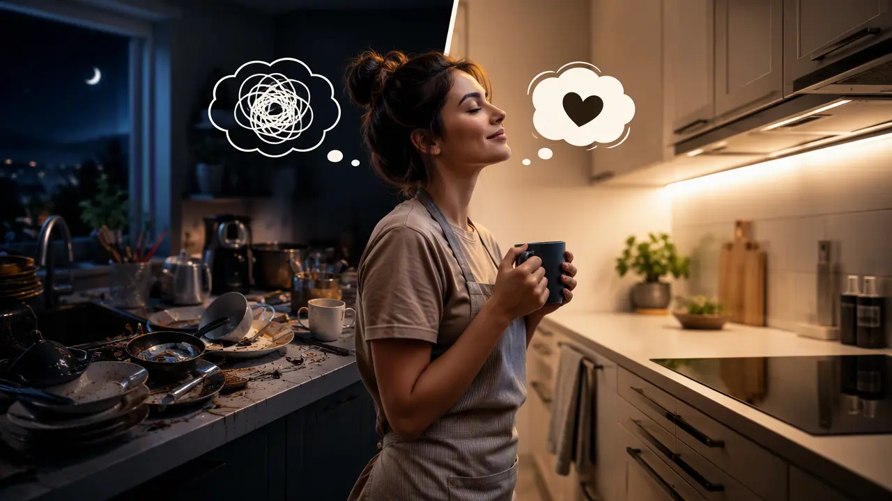 چطور آشپزخانه را شب ها سریع مرتب کنیم؟