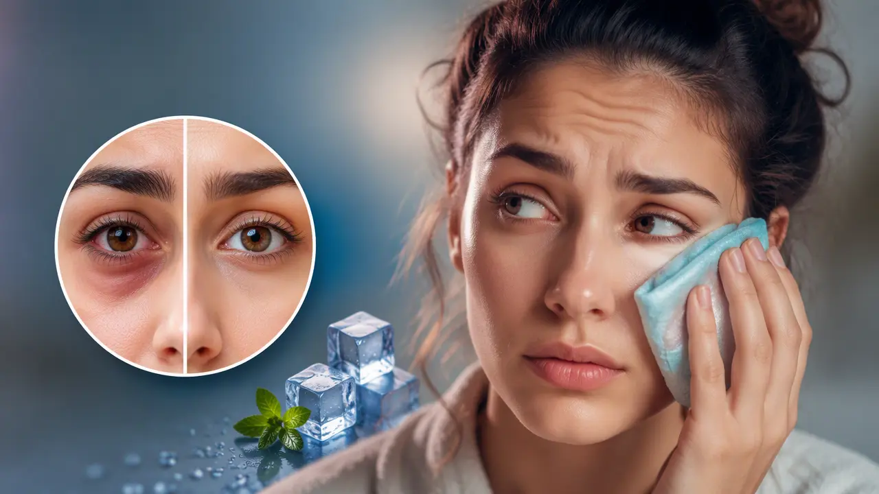 چگونه پف چشم بعد از گریه را سریع کم کنیم؟